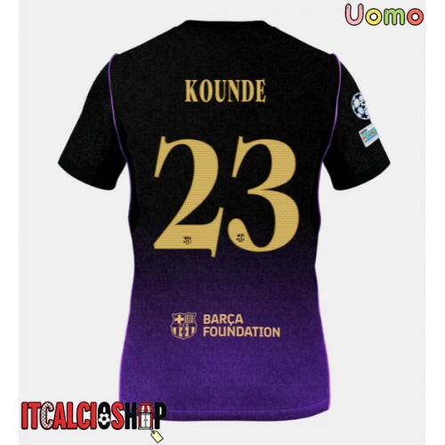 Barcelona Jules Kounde #23 Seconda Maglia 2026-27 Manica Corta